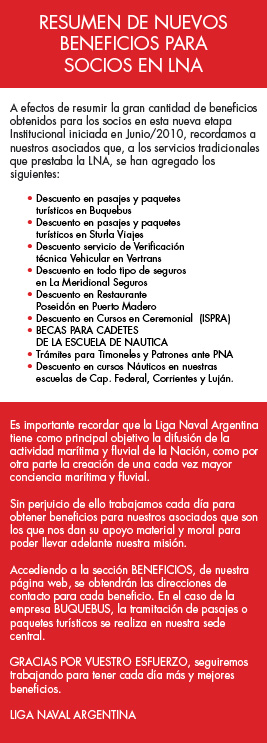 Beneficios LNA
